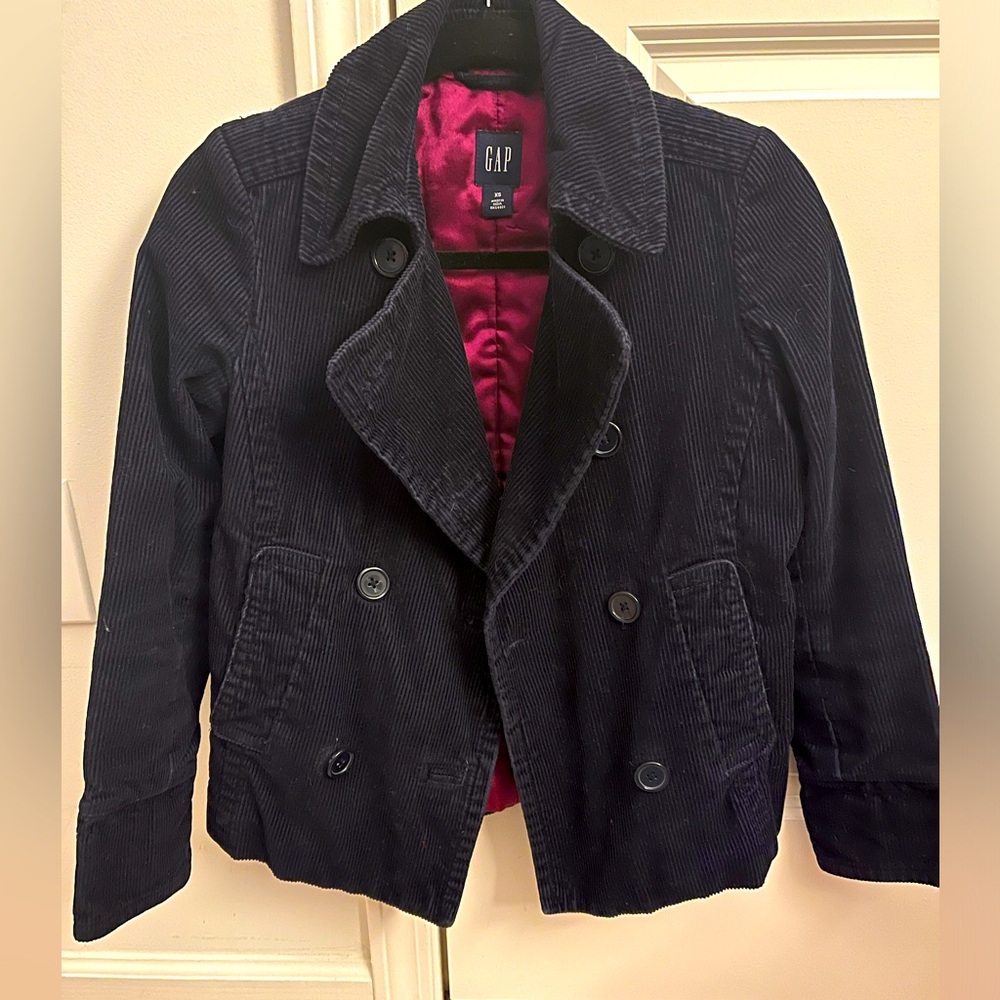 GAP Corduroy Navy Jacket Size XS